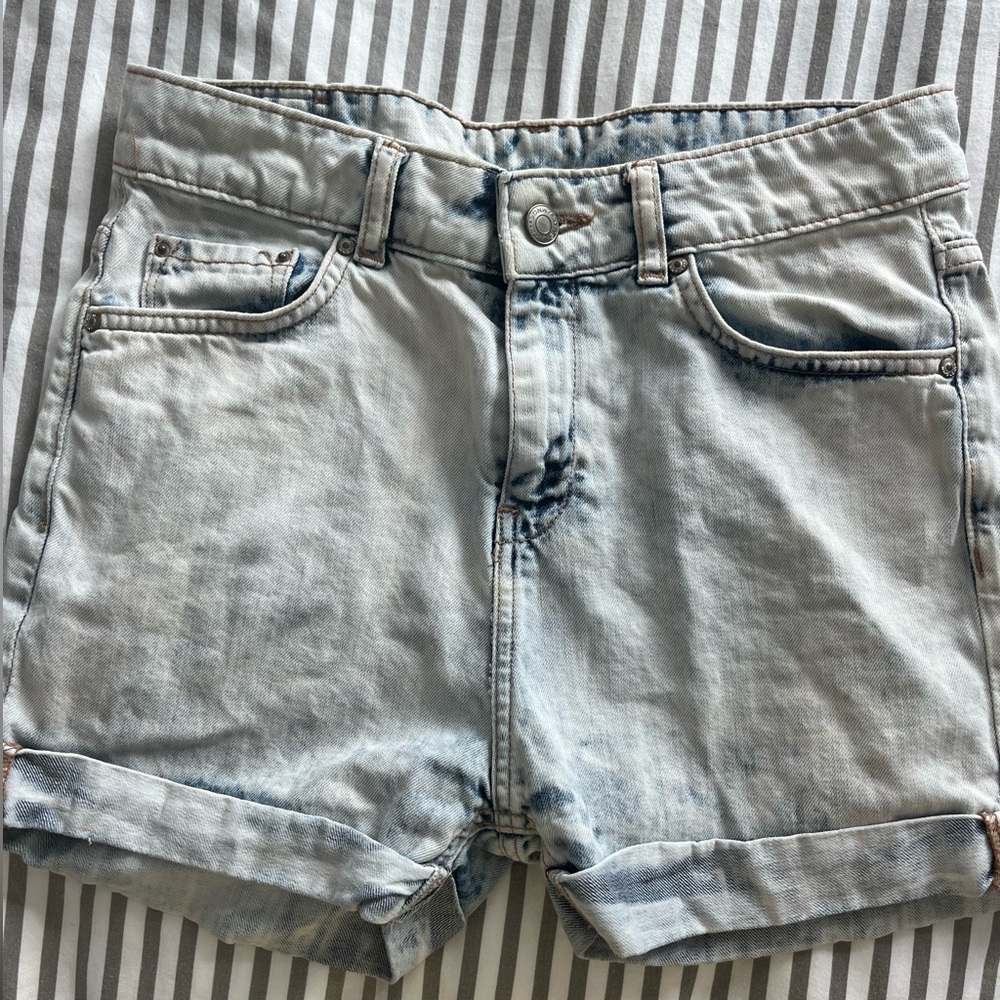Mango denim shorts